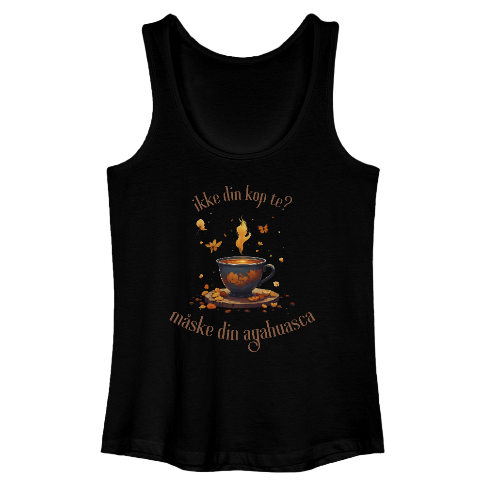 Økologisk tanktop til damer - sort