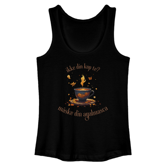 Økologisk tanktop til damer - sort