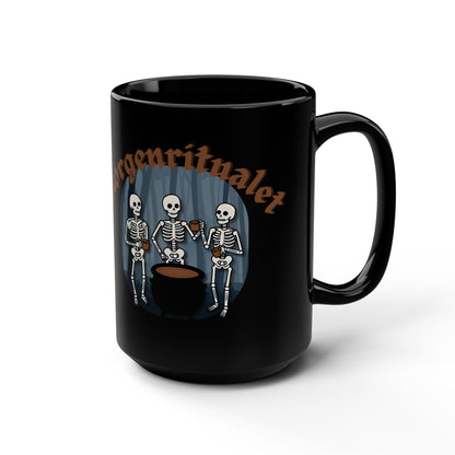 Morgenritual krus, der tåler magien af en opvasker