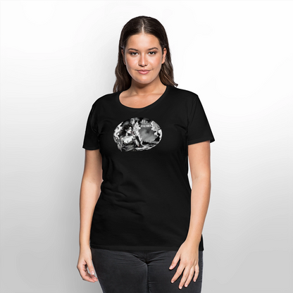 Dame premium T-shirt - sort