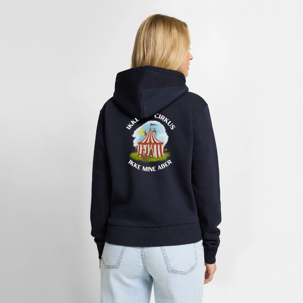 Dame Premium hættetrøje - navy