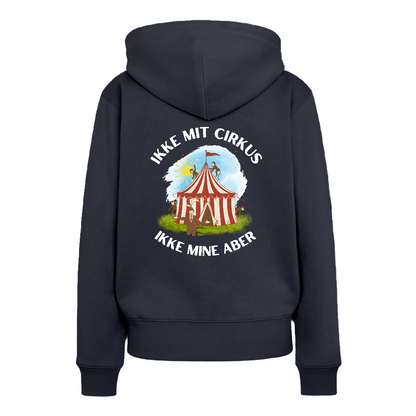 Dame Premium hættetrøje - navy