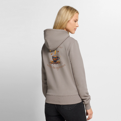 Ikke din kop te Dame hættetrøje - gråbrun