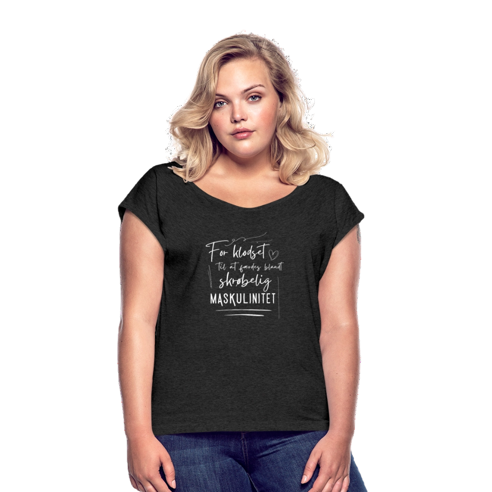 Skrøbelig maskulinitet Dame T-shirt med rulleærmer