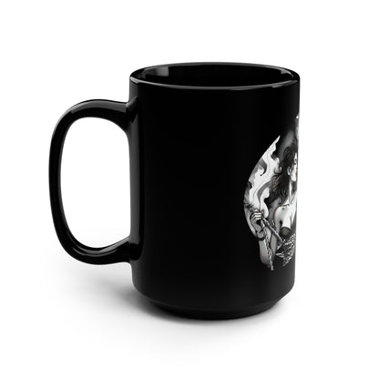 Få det bedste ud af situationen sort opvaskeregnet krus.