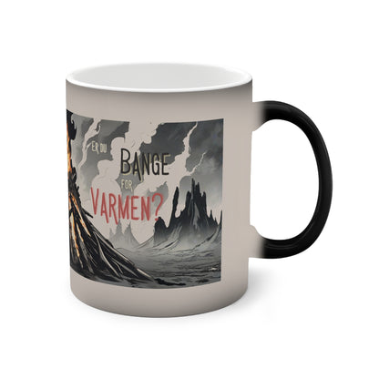 Farveskiftende krus, der viser temperaturen til dit miljø