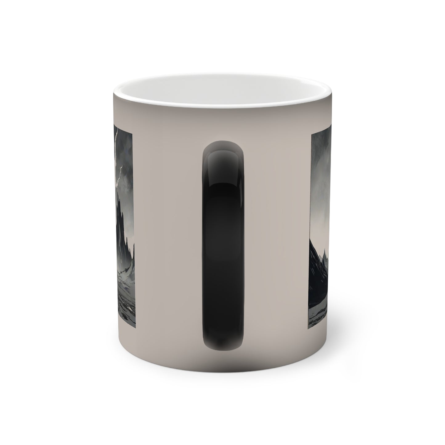 Farveskiftende krus, der viser temperaturen til dit miljø